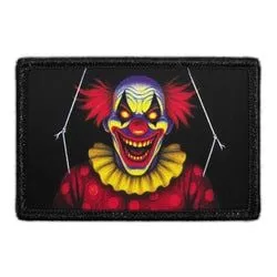 Pull Patch The Marionette patch 3x2 uhyggelig klovn