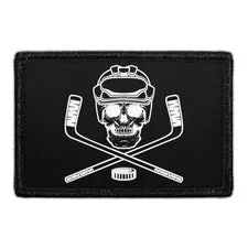 Pull Patch Hockey Goon sort patch velcro 76 mm