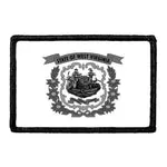 Pull Patch West Virginia State Flag patch sort hvid