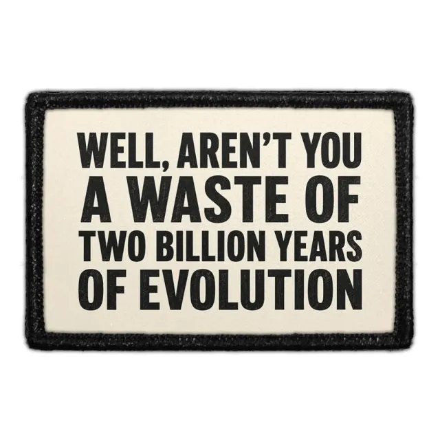 Pull Patch Evolution patch med velcro – sjov