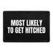 Pull Patch Most Likely To Get Hitched patch 76x51 mm