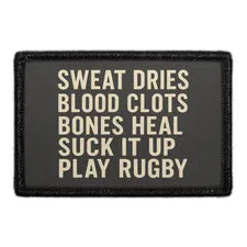 Pull Patch Sweat Dries Play Rugby patch 3x2 sport