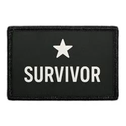 Pull Patch Survivor Badge patch velcro sort