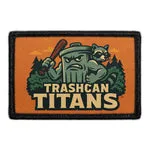 Pull Patch Trashcan Titans patch 76x51 mm velcro
