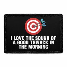 Pull Patch Good Thwack Morning patch velcro