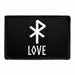 Pull Patch Viking Symbol Love patch velcro 76x51 mm