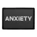 Pull Patch Anxiety patch 7,6x5,1 cm velcro sort