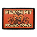 Pull Patch Peach Pit Pound Town patch 1 stk 76x51 mm