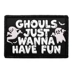 Pull Patch Ghouls Just Wanna patch velcro sjov