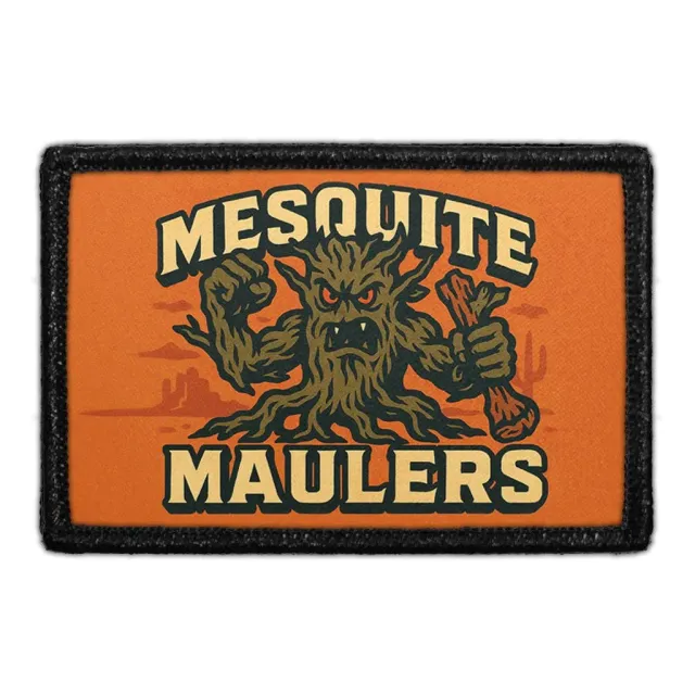 Pull Patch Mesquite Maulers patch 76x51 mm velcro