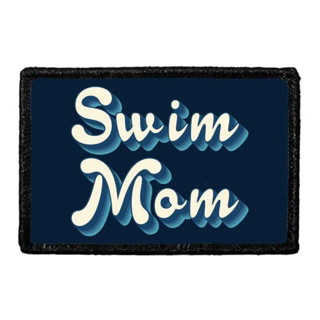 Pull Patch Swim Mom patch med velcro 7,6x5 cm