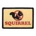 Pull Patch Squirrel patch med velcro – sjov tekst