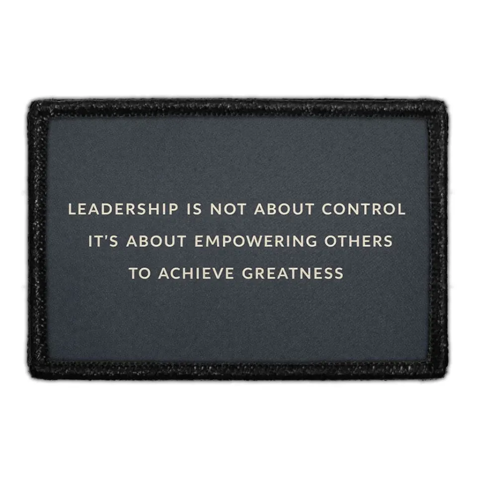 Pull Patch Leadership Empowering Others patch velcro