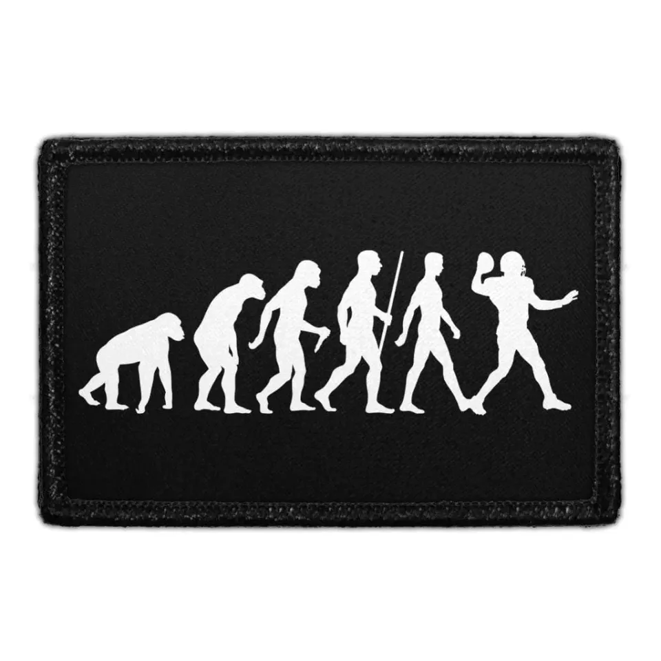 Pull Patch Evolution Of Man Football patch med velcro