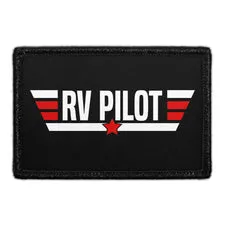Pull Patch RV Pilot patch med velcro camping