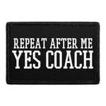 Pull Patch Yes Coach patch velcro 7,6x5 cm