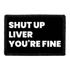 Pull Patch Shut Up Liver patch 76x51 mm sjov