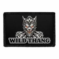 Pull Patch Wild Thang Werewolf patch velcro