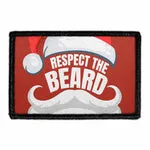 Pull Patch Respect The Beard patch skæg