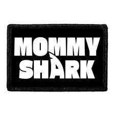 Pull Patch Mommy Shark patch velcro