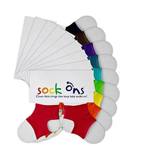 Sock Ons Keep Baby sokkeholder Nautical Stripe 0-6 mdr