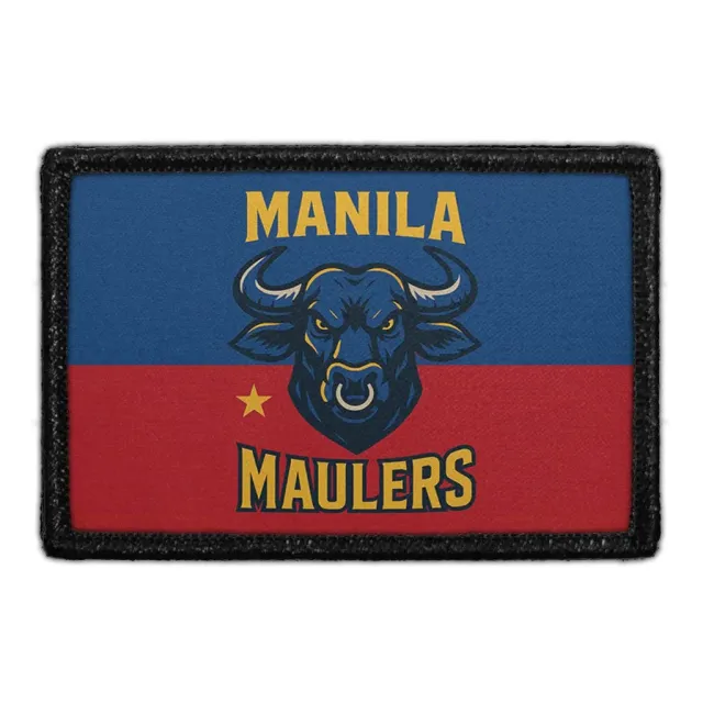 Pull Patch Manila Maulers patch med velcro – Filippinerne