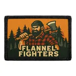 Pull Patch Flannel Fighters patch 76x51 mm velcro