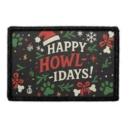 Pull Patch Happy Howl-idays patch med velcro jul