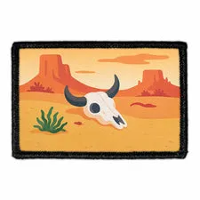 Pull Patch Boneyard Bluff patch med velcro sort