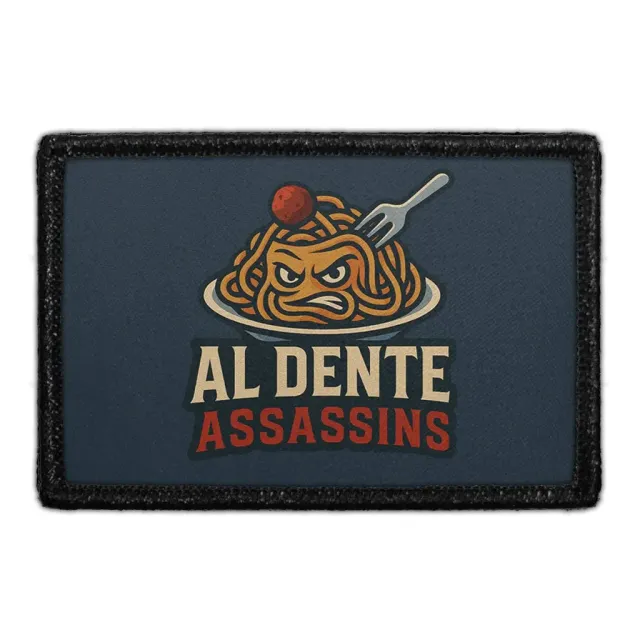 Pull Patch Al Dente Assassins patch velcro 76x51 mm
