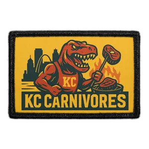 Pull Patch KC Carnivores patch med velcro dyr