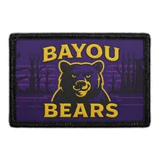 Pull Patch Bayou Bears patch med velcro 76x51 mm