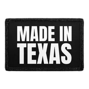 Pull Patch Made In Texas patch med velcro 76x51 mm