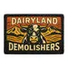 Pull Patch Dairyland Demolishers patch med velcro 76x51 mm