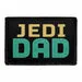 Pull Patch Jedi Dad patch med velcro 76x51 mm