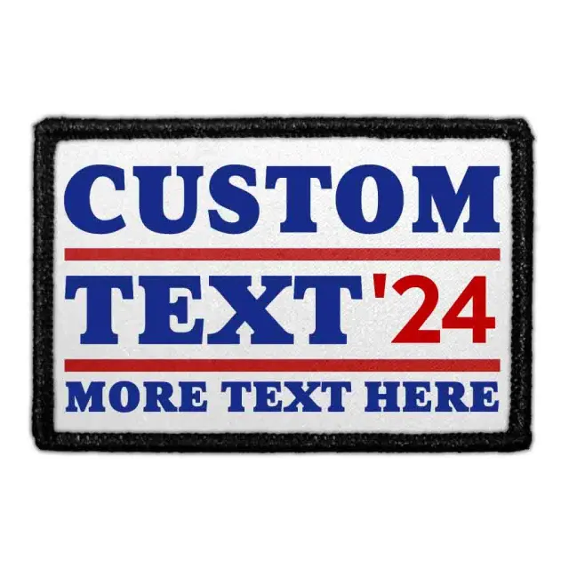 Pull Patch Election 3 linjer patch 3x2 custom