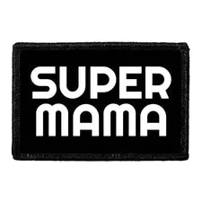Pull Patch Super Mama patch med velcro mor