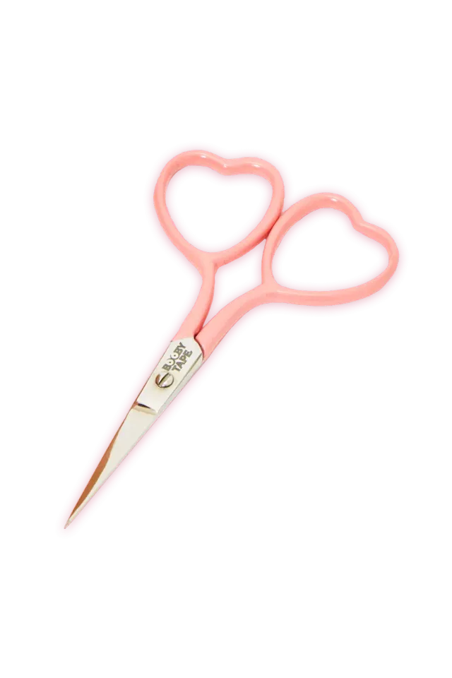 Booby Tape Mini Scissors saks hjerte