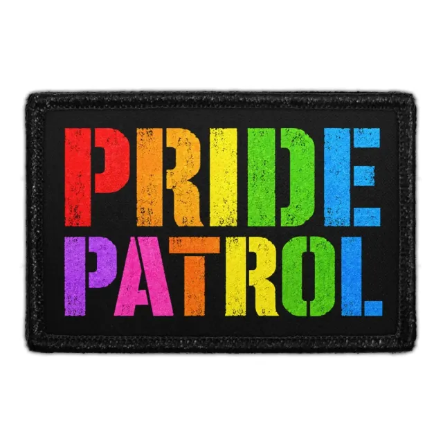 Pull Patch Pride Patrol patch 7,6x5 cm velcro