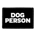 Pull Patch Dog Person patch med velcro