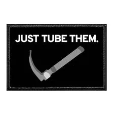 Pull Patch Just Tube Them patch med velcro 3x2