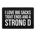 Pull Patch I Love Big Sacks Tight Ends patch velcro