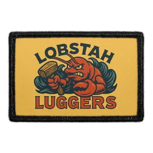 Pull Patch Lobstah Luggers patch 3x2 humor
