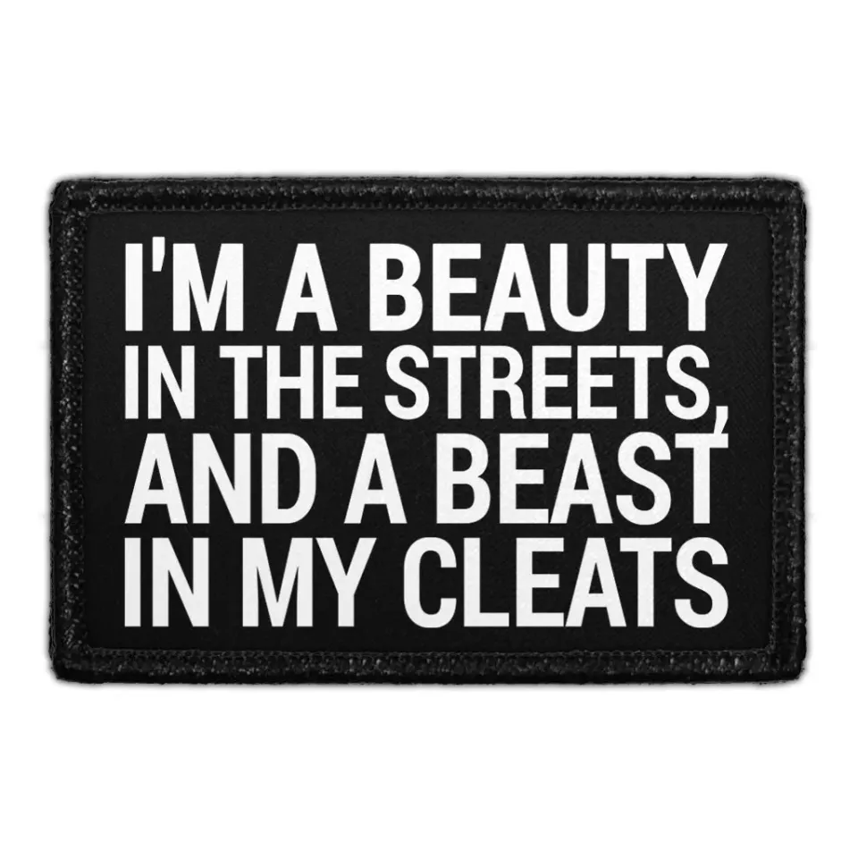 Pull Patch Beauty Streets Beast Cleats patch 76mm