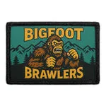Pull Patch Bigfoot Brawlers patch med velcro 7,6x5 cm