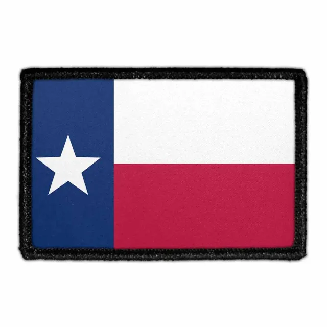Pull Patch Texas State Flag patch velcro