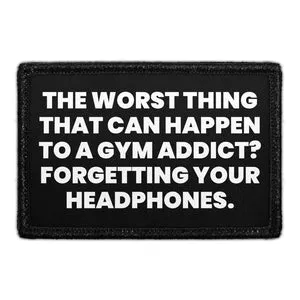 Pull Patch Forgetting Your Headphones patch med velcro