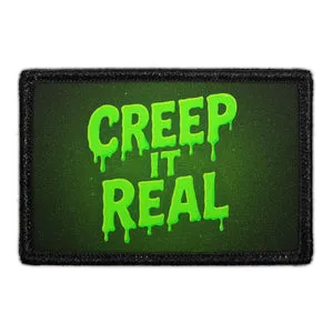 Pull Patch Creep It Real patch med velcro halloween
