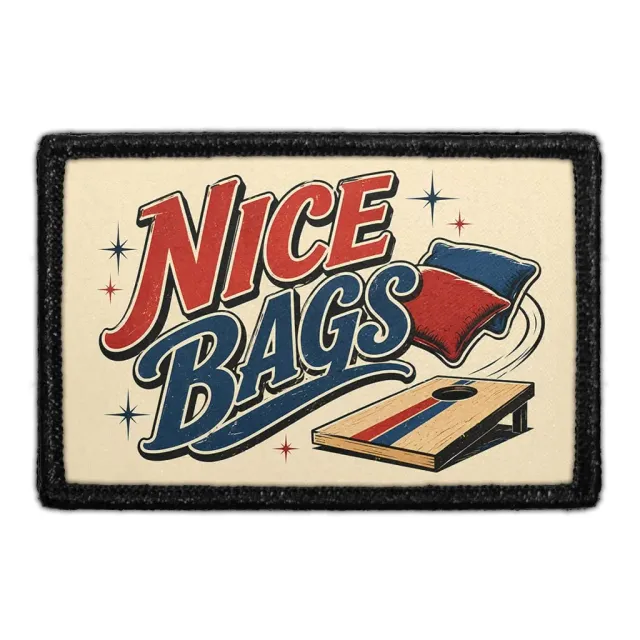 Pull Patch Nice Bags patch med velcro cornhole