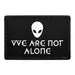 Pull Patch Alien Head We Are Not Alone velcromærke